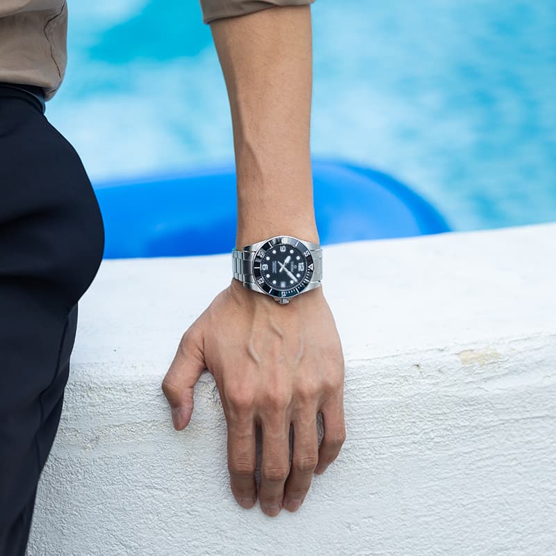 Часы TITONI 600 42mm 83600-S-BK-256 - изображение 15