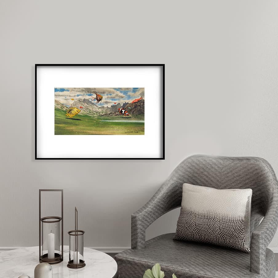 Постер Fly up 2 48*37cm - изображение 4