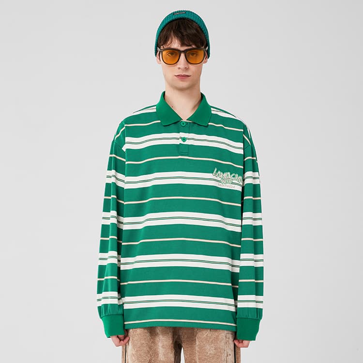 Поло LAMLICKA x NASAPANDA Polo Green - изображение 3