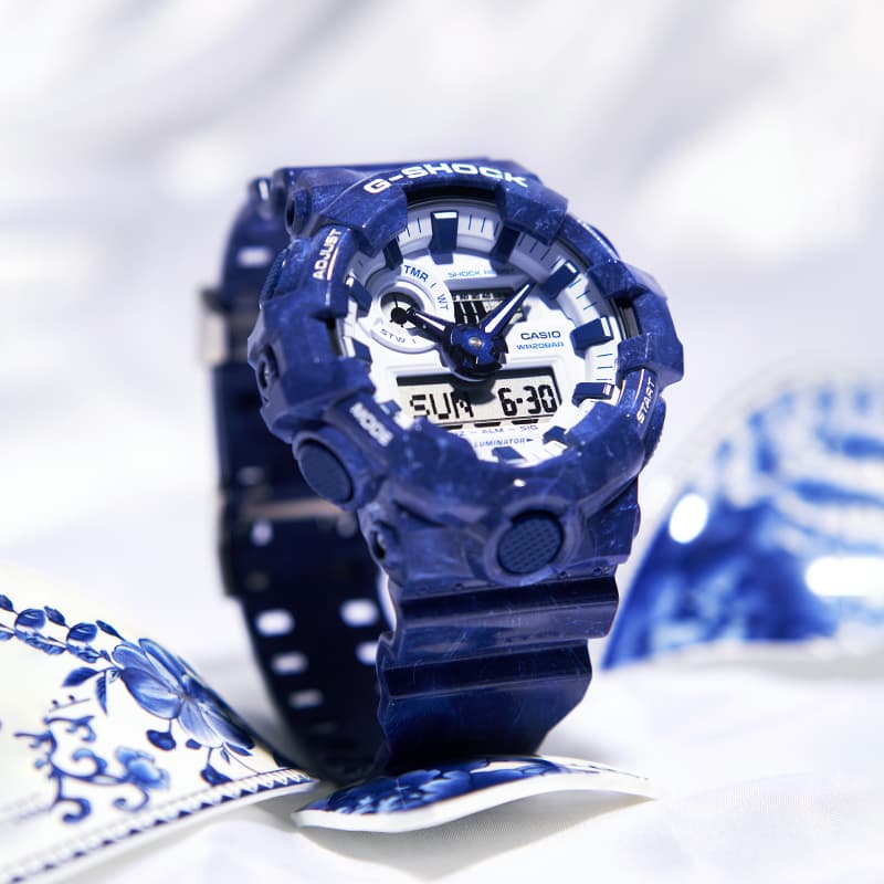 Часы CASIO G-SHOCK GA-700BWP-2APFQ - изображение 8