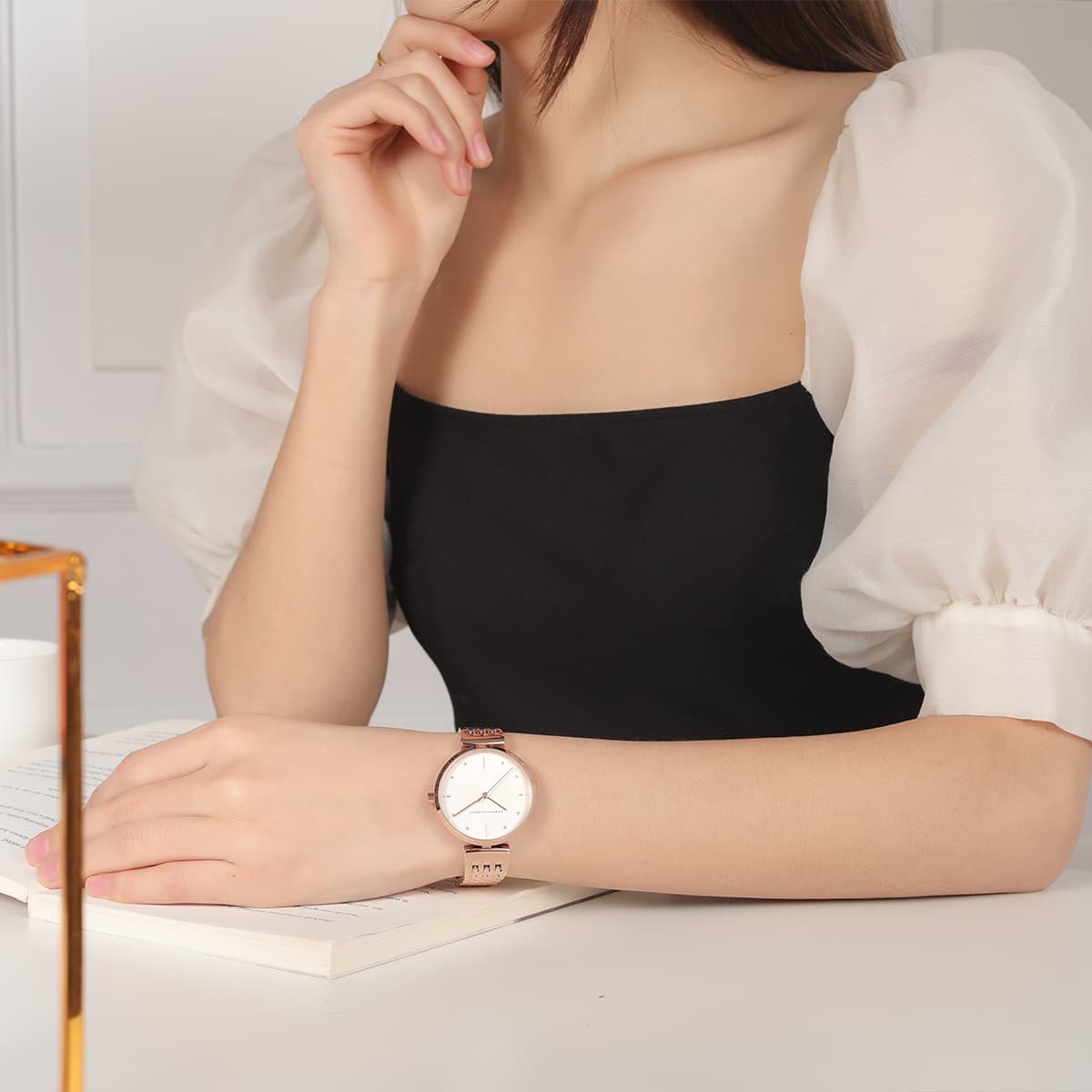 Механические часы ARMANI EXCHANGE 36mm ins AX5901L - изображение 6