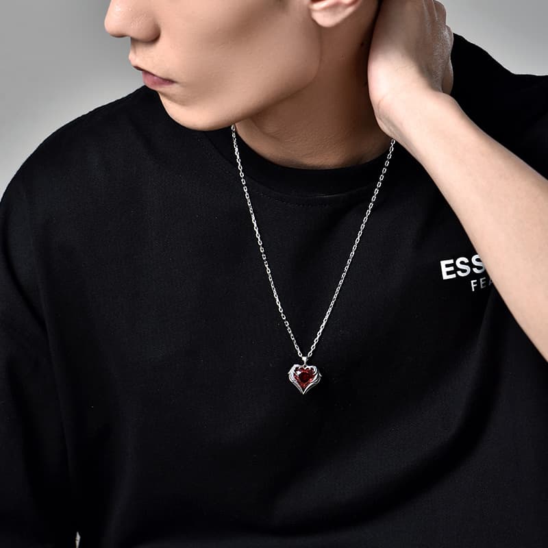 Ожерелье MYSH Angel Wing Heart Necklace - изображение 9