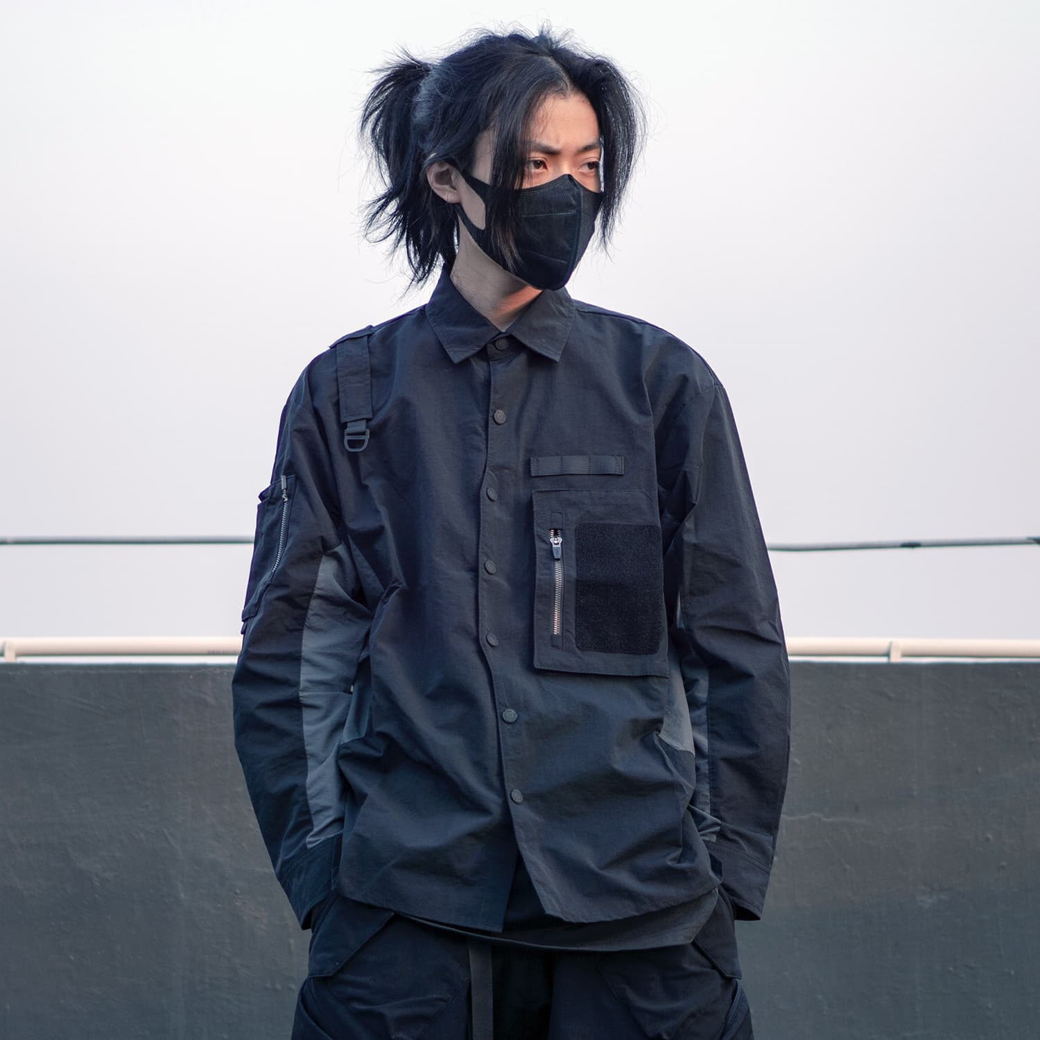 Рубашка VIP Utility Shirt Black - изображение 9