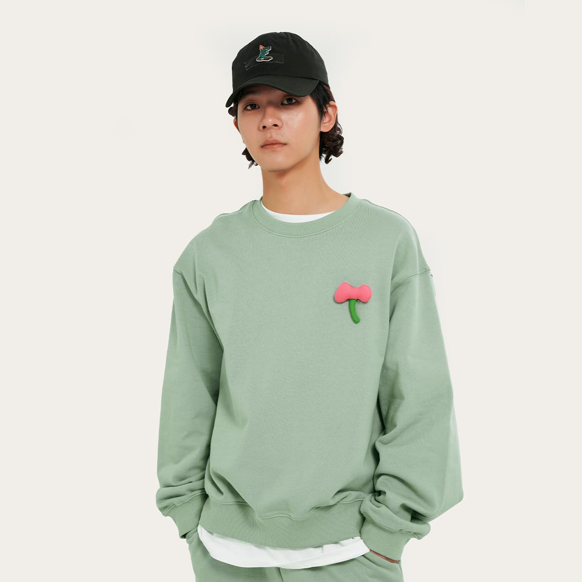 Худи FAX FOR FMACM x MOOD LIKE ME 23SS Logo - изображение 3