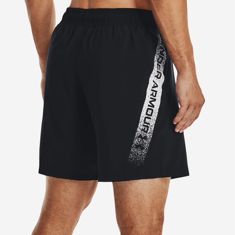 Тренировочные штаны Under Armour Woven Print Shorts Black - изображение 4