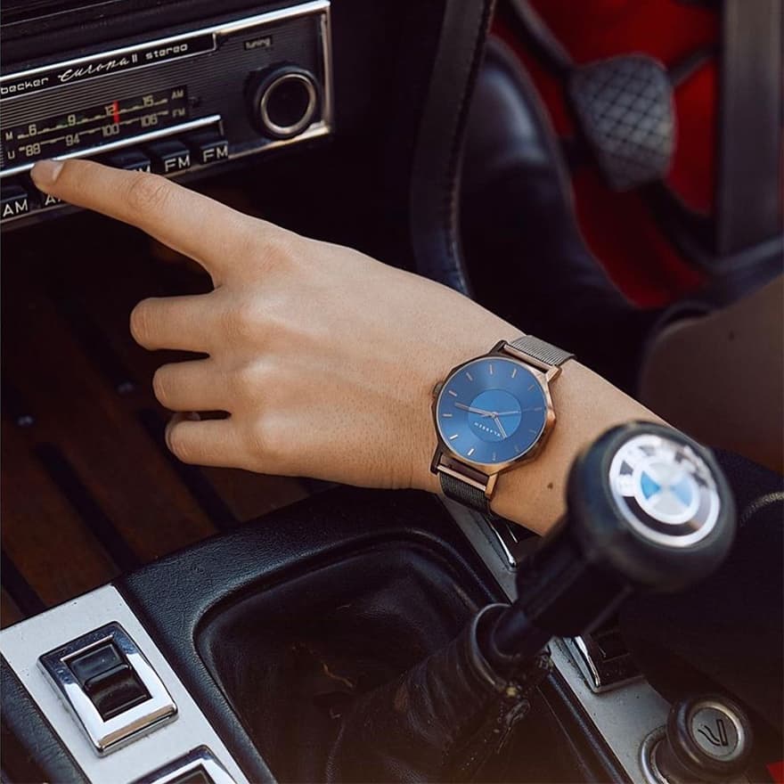 Механические часы Klasse14 OKTO Blue Gold - изображение 7