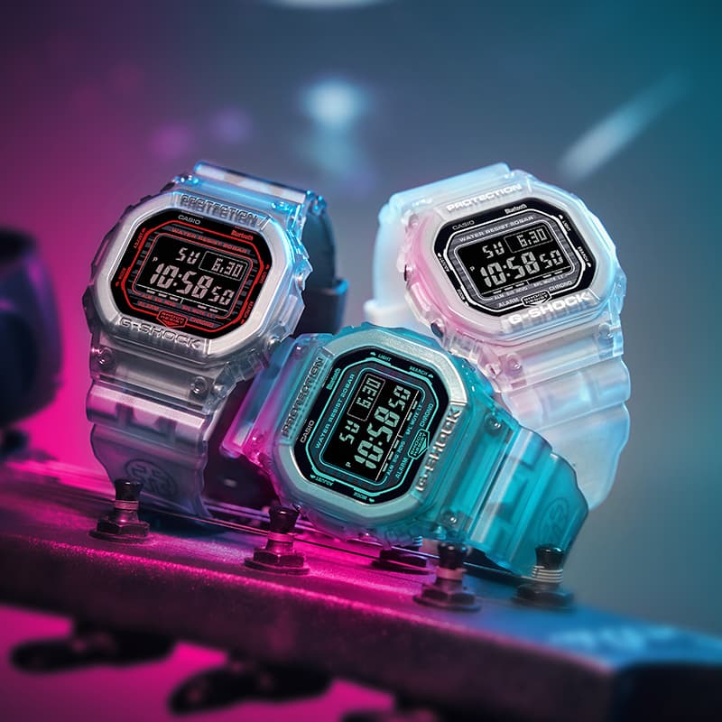 Часы CASIO DW-B5600G-7PR - изображение 8