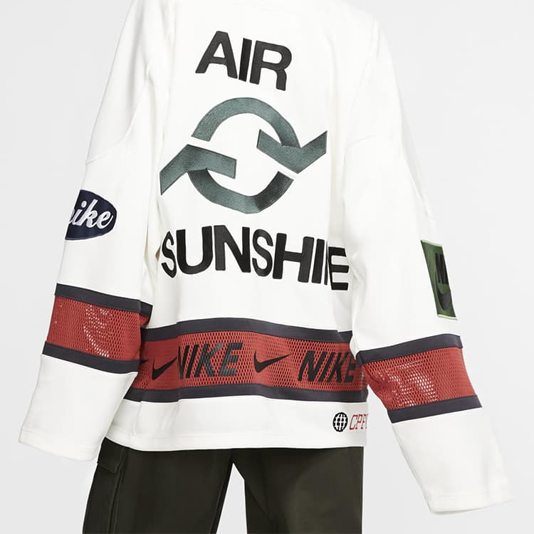 Футболка Nike x Cactus Plant Flea Market Hockey Jersey Off-White - изображение 5