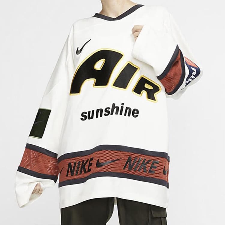 Футболка Nike x Cactus Plant Flea Market Hockey Jersey Off-White - изображение 4