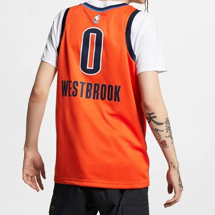 Баскетбольная майка Nike NBA Earned Edition SW - изображение 4