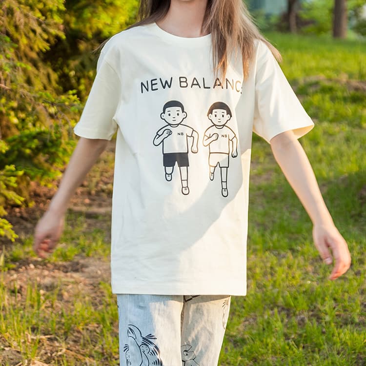 Футболка New Balance x Noritake Tee Ivory - изображение 3