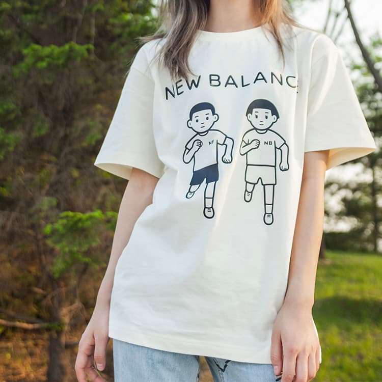 Футболка New Balance x Noritake Tee Ivory - изображение 4