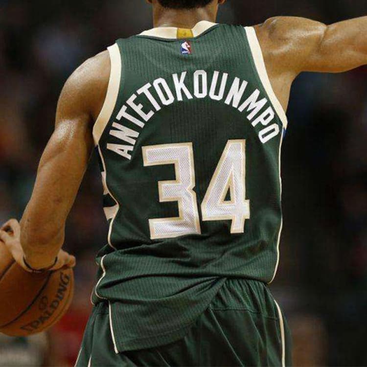 Баскетбольная майка Nike NBA Giannis Antetokounmpo 34 Jersey - изображение 6
