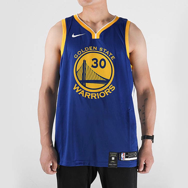 Баскетбольная майка Nike NBA Stephen Curry Golden State Warriors Jersey - изображение 4