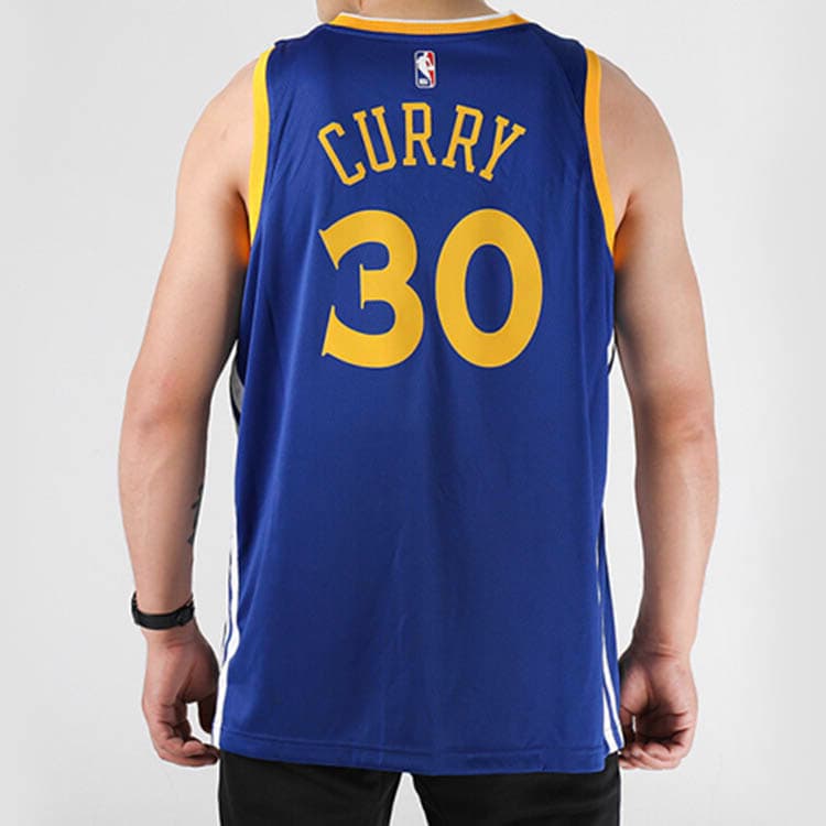 Баскетбольная майка Nike NBA Stephen Curry Golden State Warriors Jersey - изображение 3