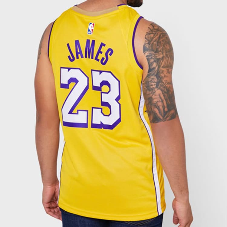 Баскетбольная майка Nike NBA SW 19-20 23 - изображение 6