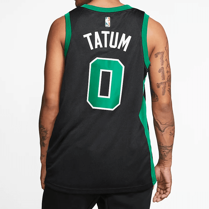 Баскетбольная майка Nike NBA Celtics Tatum 0 Black - изображение 3