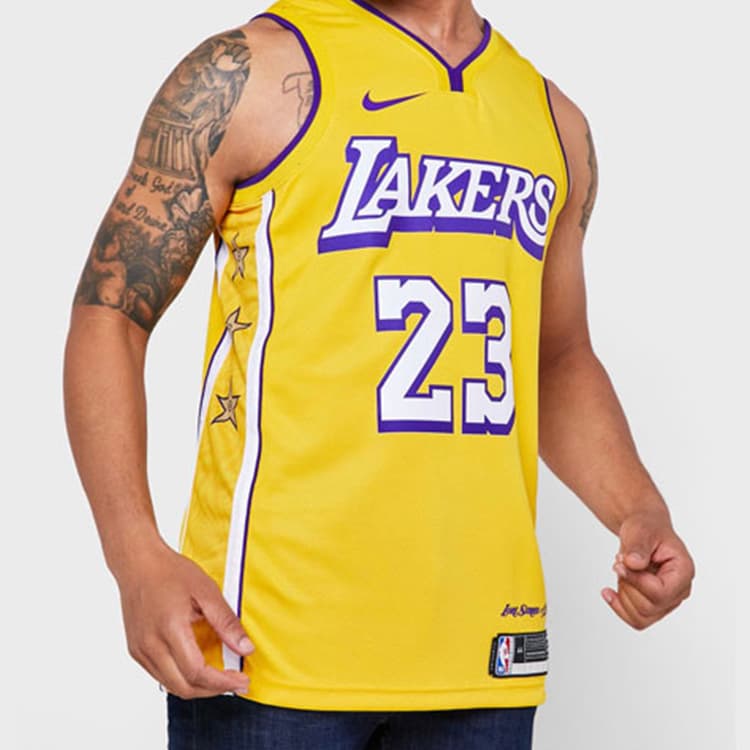 Баскетбольная майка Nike NBA SW 19-20 23 - изображение 5