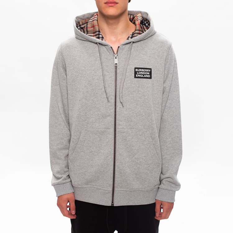 Худи Burberry Hoodie Grey - изображение 3