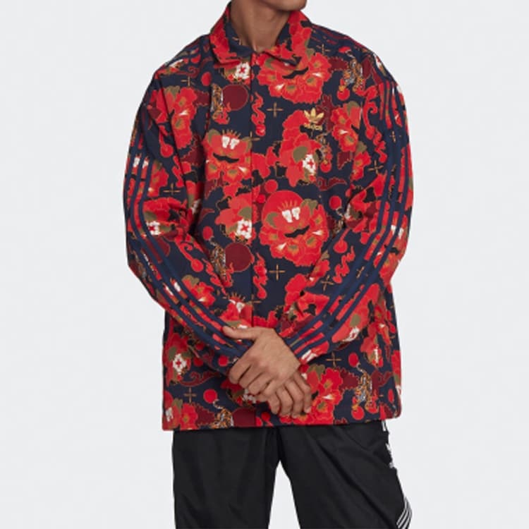 Куртка adidas Originals Coach Jacket Red - изображение 3