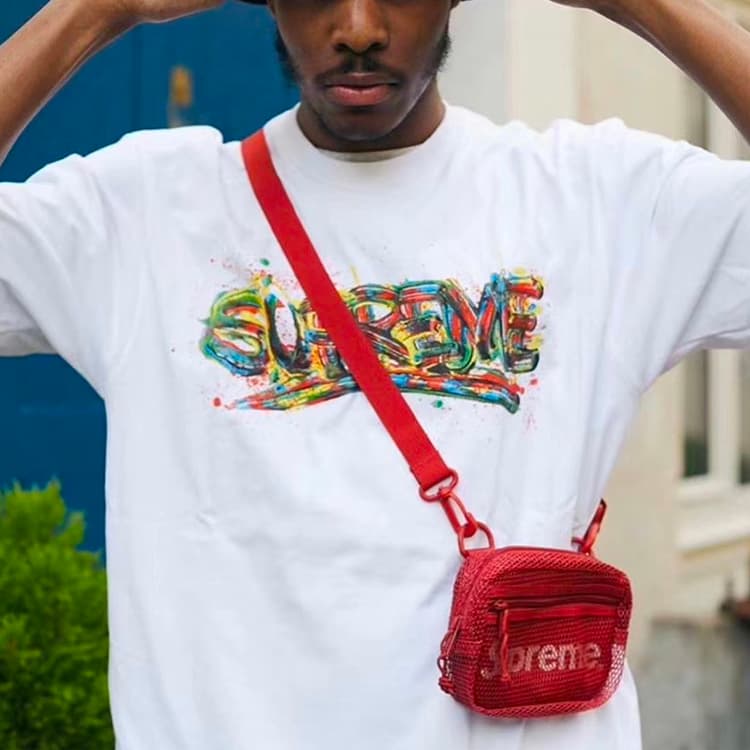 Футболка Supreme Logo T-Shirt White - изображение 3