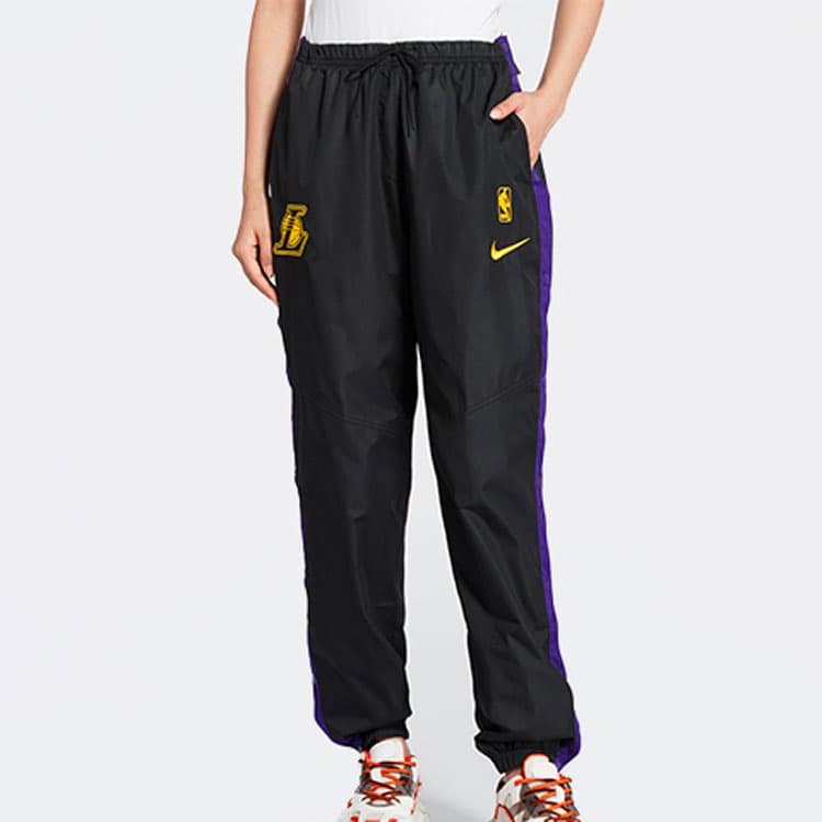 Штаны Nike NBA Los Angeles Lakers Pants Women Black - изображение 3