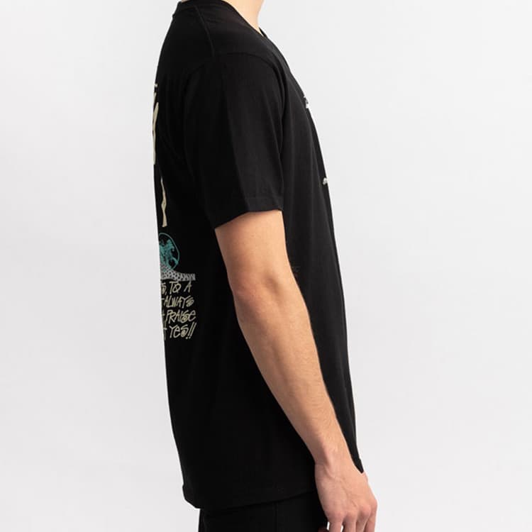 Футболка Stussy Emperor Tee Black - изображение 6