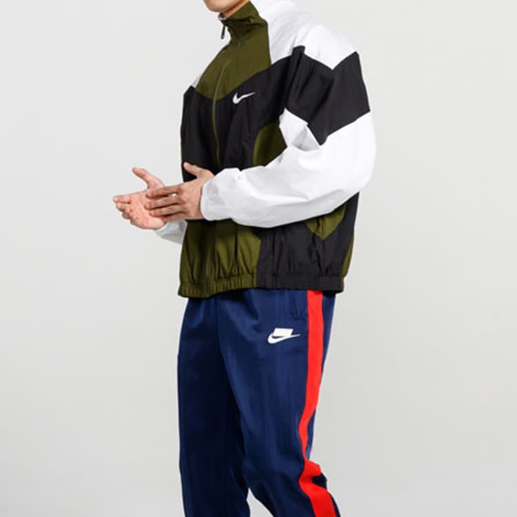 Куртка Nike Sportswear Woven Zip Jacket Military Green - изображение 5
