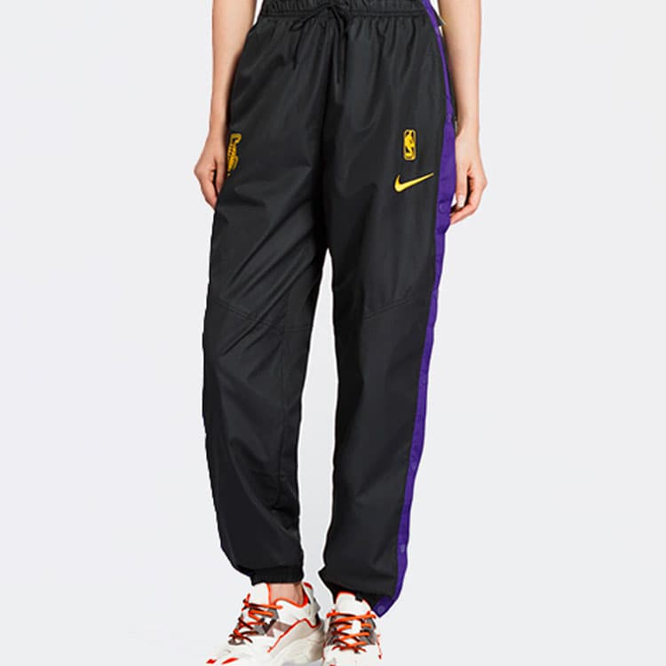 Штаны Nike NBA Los Angeles Lakers Pants Women Black - изображение 4