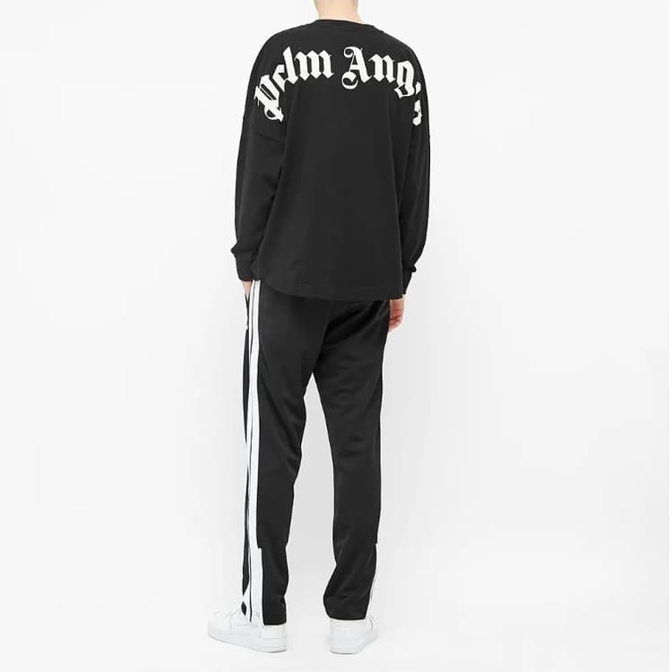 Кофта Palm Angels Long Sleeve Black — фото 4