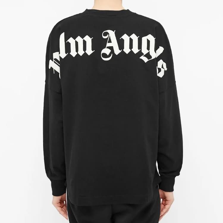 Кофта Palm Angels Long Sleeve Black — фото 3