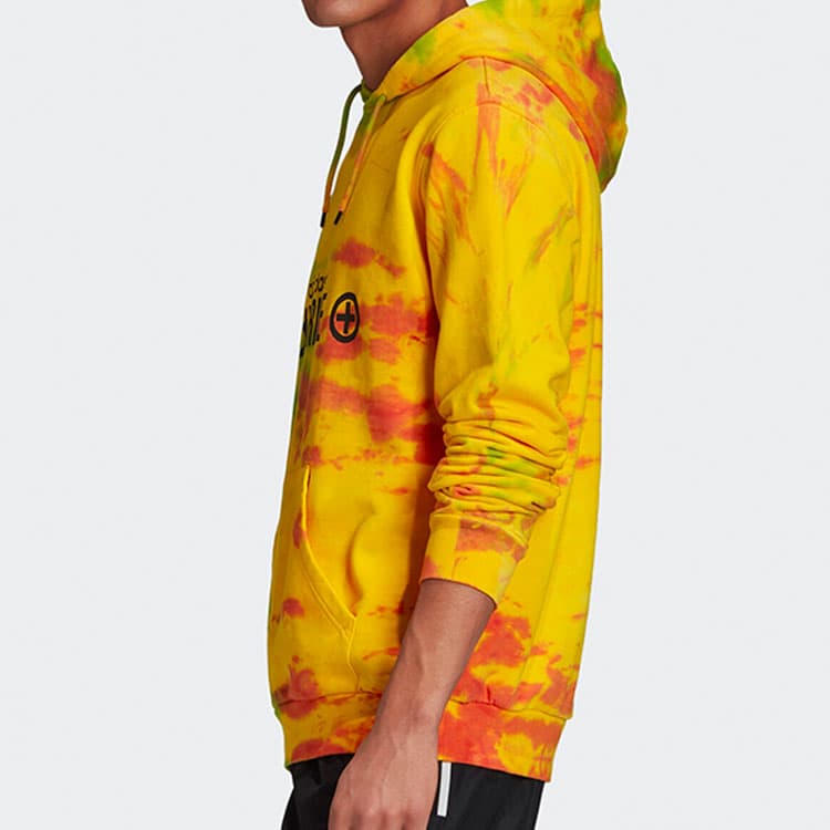 Худи adidas Originals Tie-Dye Hoodie Yellow - изображение 6