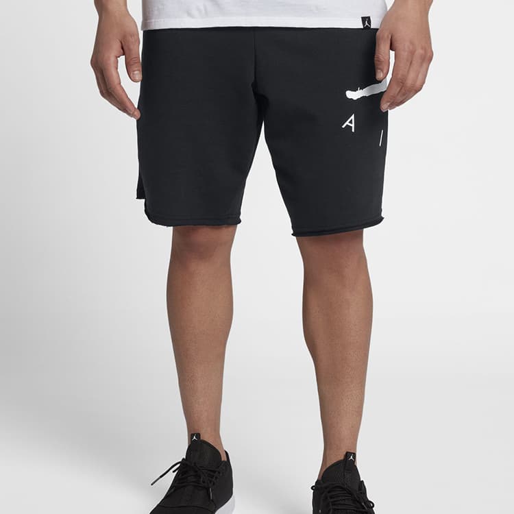Баскетбольные шорты Jordan Air Jumpman Basketball Pants Black - изображение 4