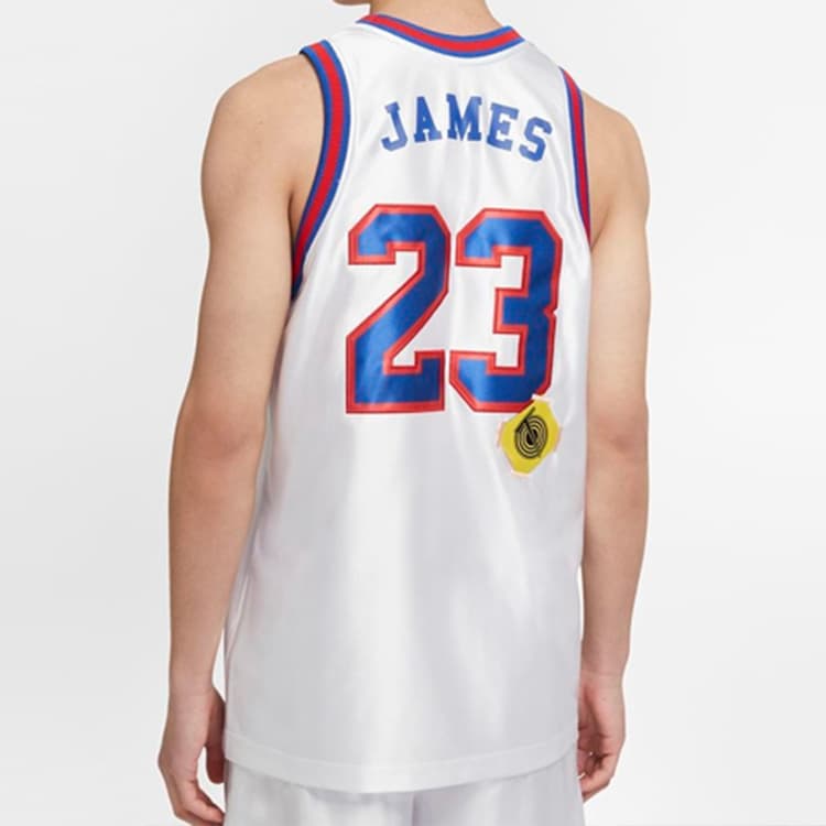 Баскетбольная майка Nike NBA Space Jam LeBron 23 Jersey White - изображение 6