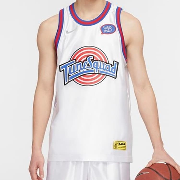 Баскетбольная майка Nike NBA Space Jam LeBron 23 Jersey White - изображение 5