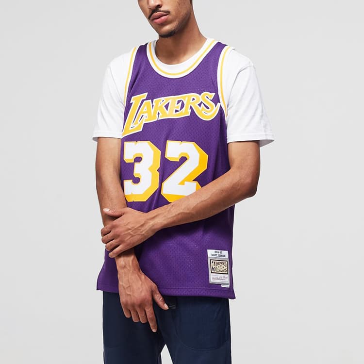 Баскетбольная майка Mitchell Ness NBA MN SW 84-85 - изображение 3