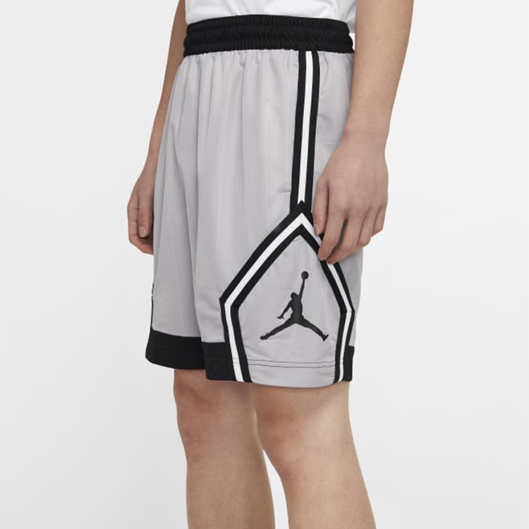 Баскетбольные шорты Jordan Jumpman Diamond Grey - изображение 3