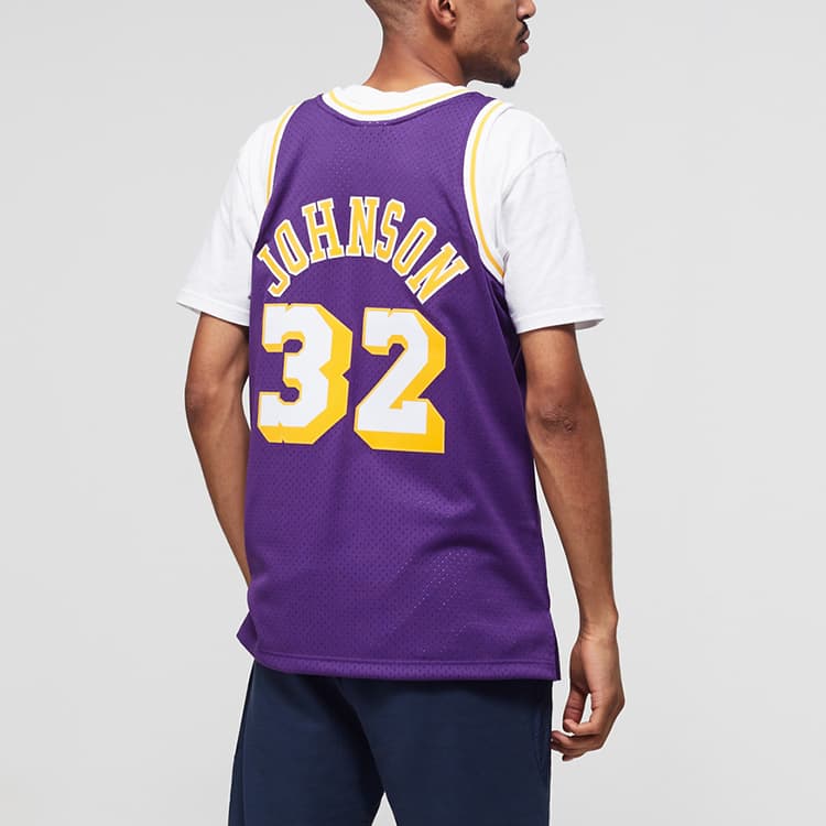 Баскетбольная майка Mitchell Ness NBA MN SW 84-85 - изображение 4