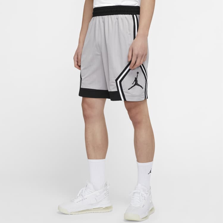 Баскетбольные шорты Jordan Jumpman Diamond Grey - изображение 6