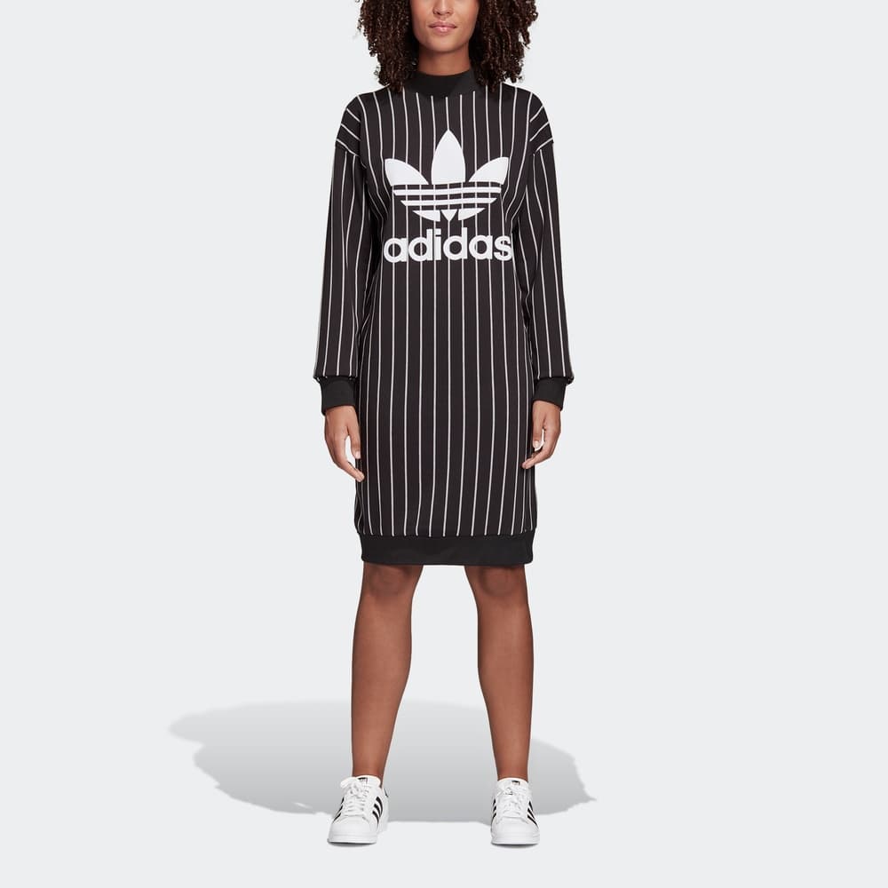 Платье adidas Originals Sweat Dress Black - изображение 4