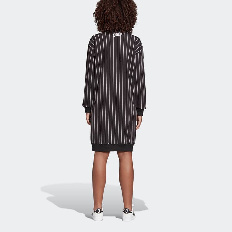 Платье adidas Originals Sweat Dress Black - изображение 3