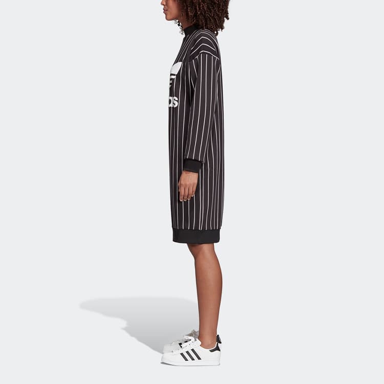 Платье adidas Originals Sweat Dress Black - изображение 6