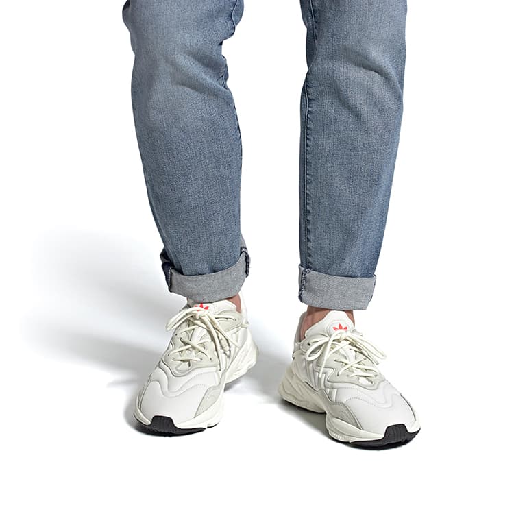 Кроссовки adidas Ozweego Grey White - изображение 7