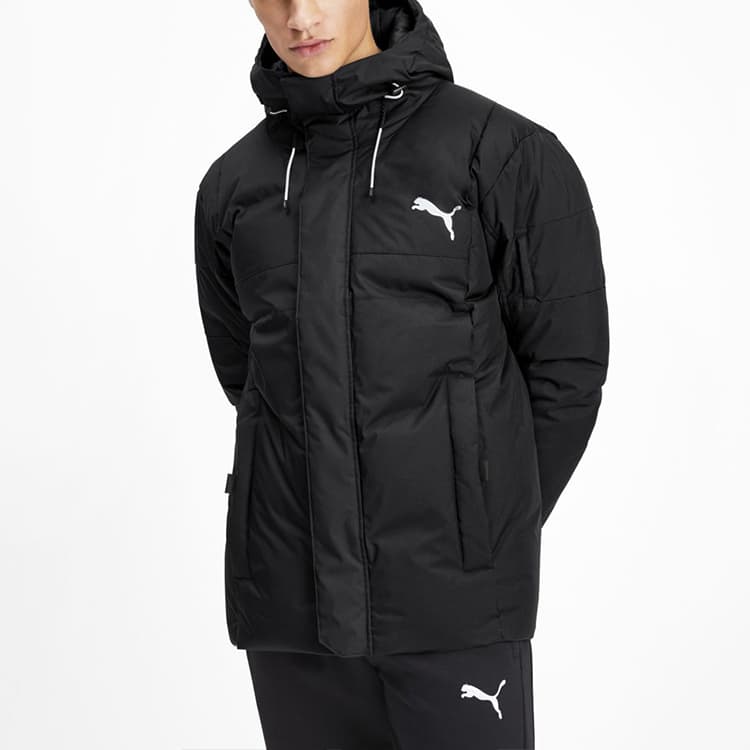 Зимняя куртка Puma Protective Down Jacket Black - изображение 3