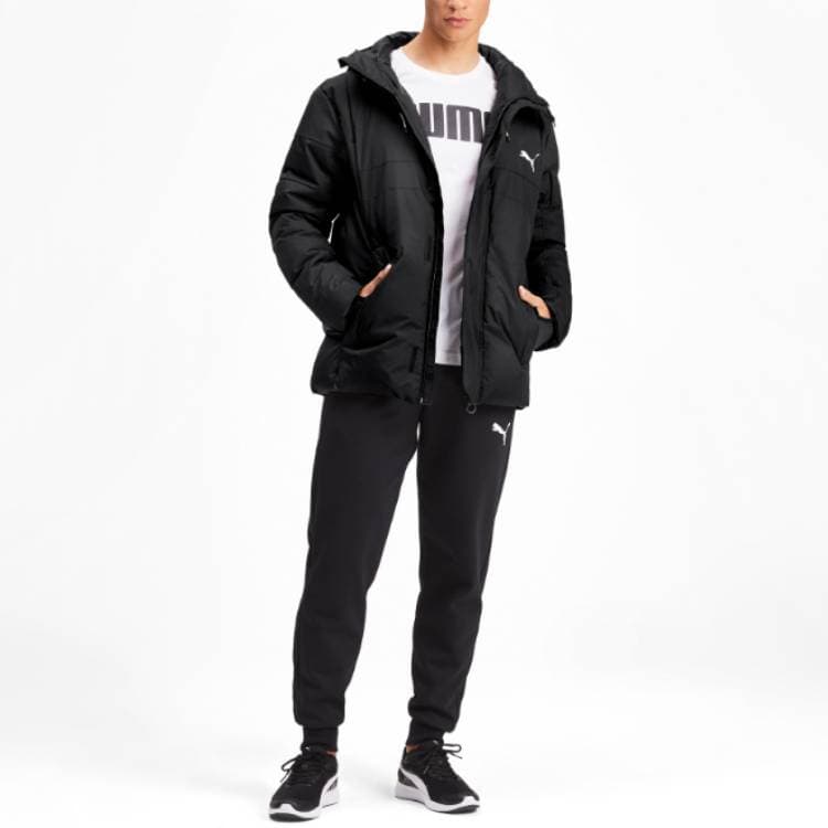 Зимняя куртка Puma Protective Down Jacket Black - изображение 4