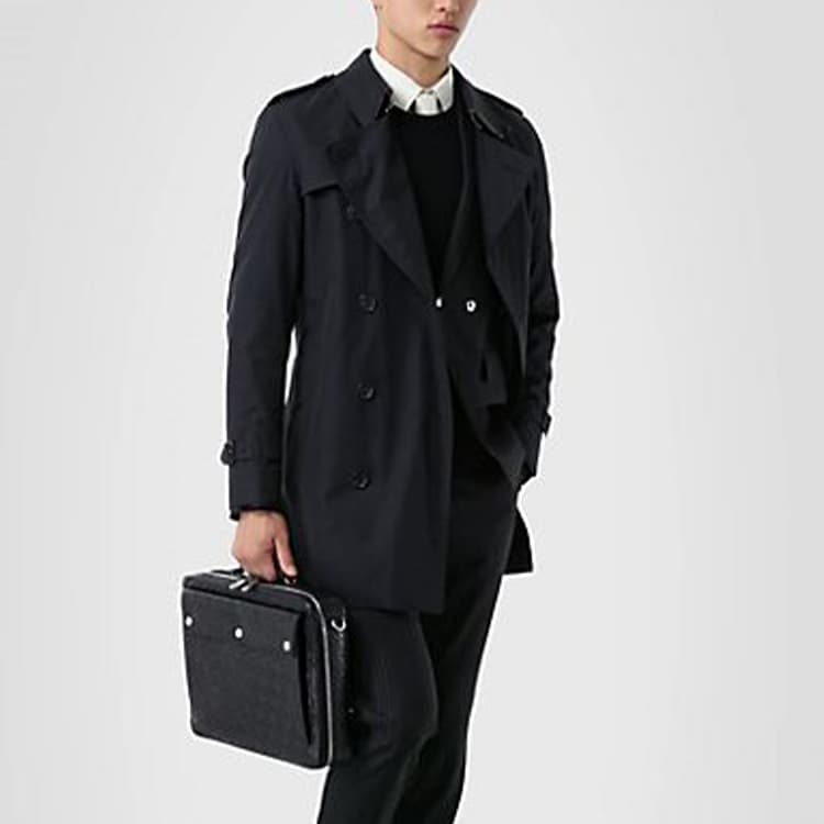 Ветровка Burberry Wimbledon Trench Coat Navy - изображение 4