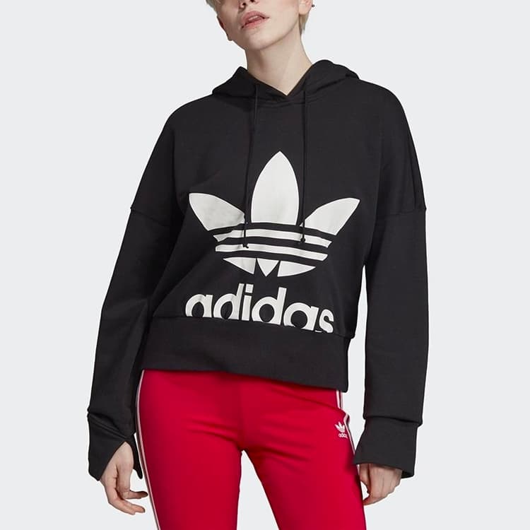 Худи adidas originals Cropped Hoodie - изображение 3