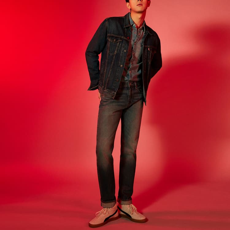 Джинсовая куртка Levi's Denim Jacket Navy - изображение 4