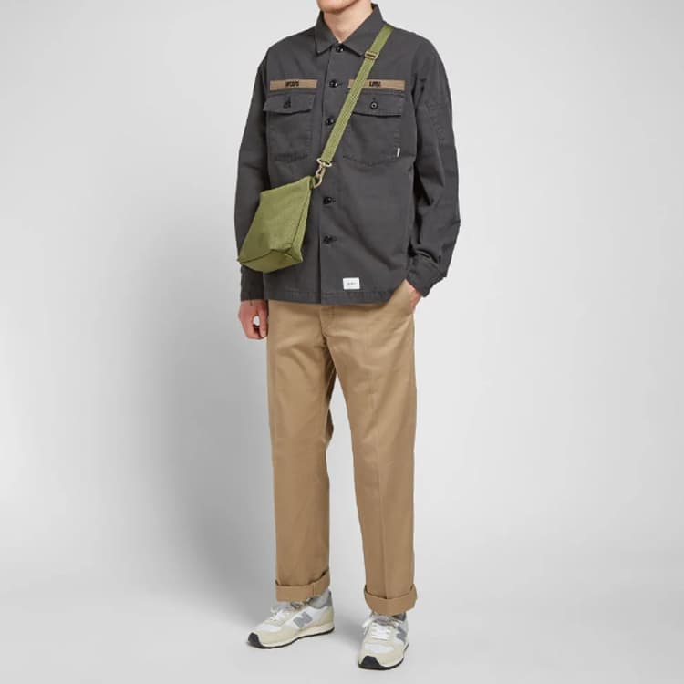 Кофта WTAPS Long Sleeve Shirt Black - изображение 4