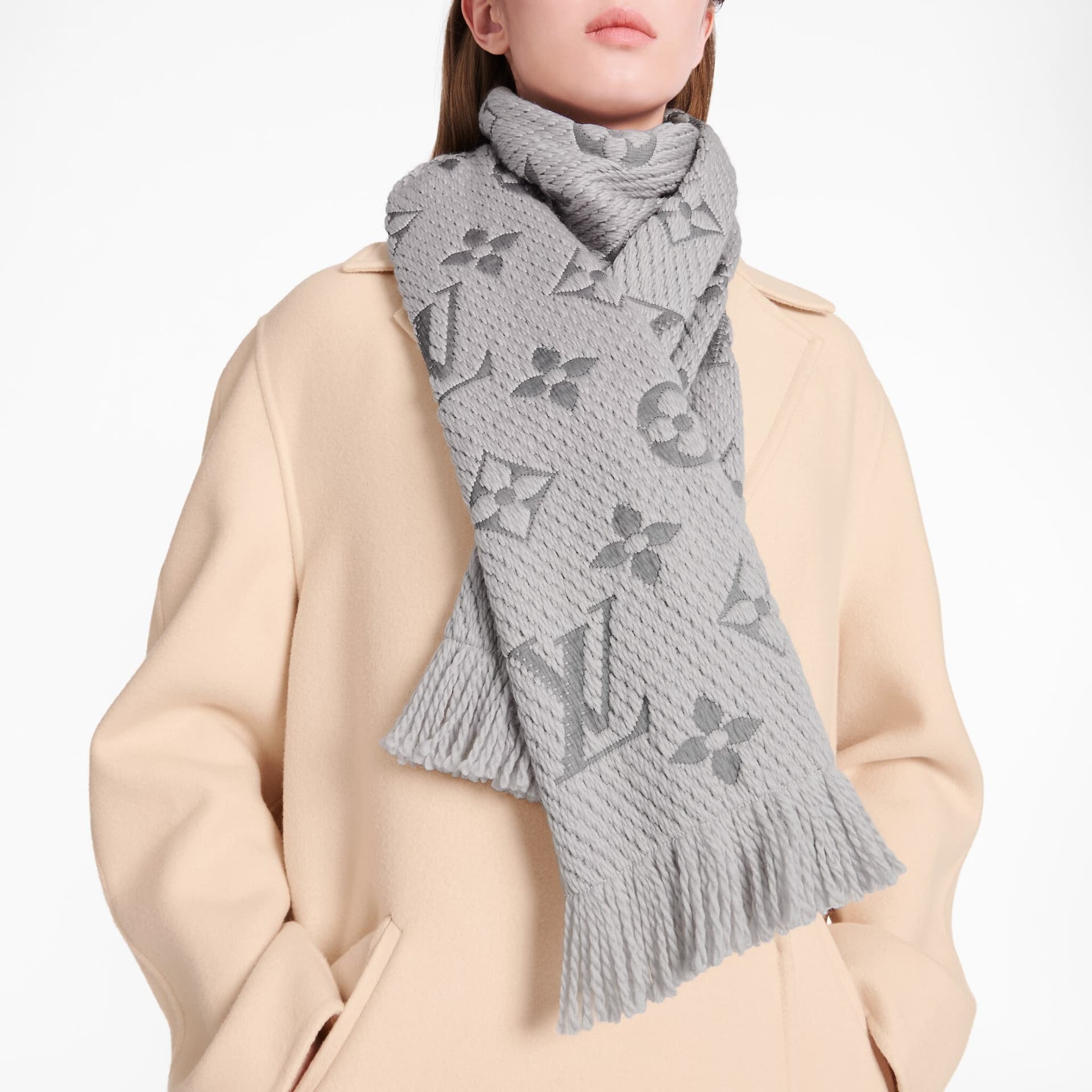 Шарф Louis Vuitton Logomania Scarf - изображение 3